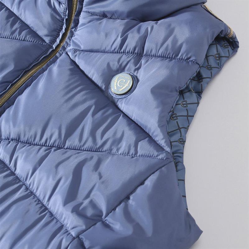 01 Covalliero Vatteret Vest i Ice Blue